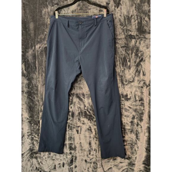 Vineyard Vines Golf Performance Slacks Men's  36 x 32 Navy - Picture 1 of 8
